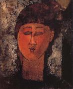 Amedeo Modigliani, Girl with Braids